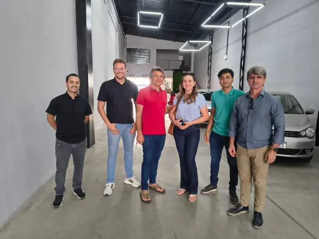 De acordo com Daniel Pinto, o diálogo foi bastante proveitoso, e na ocasião, debateram sobre a exposição de automóveis em calçadas e vias públicas no município (Foto: Reprodução)