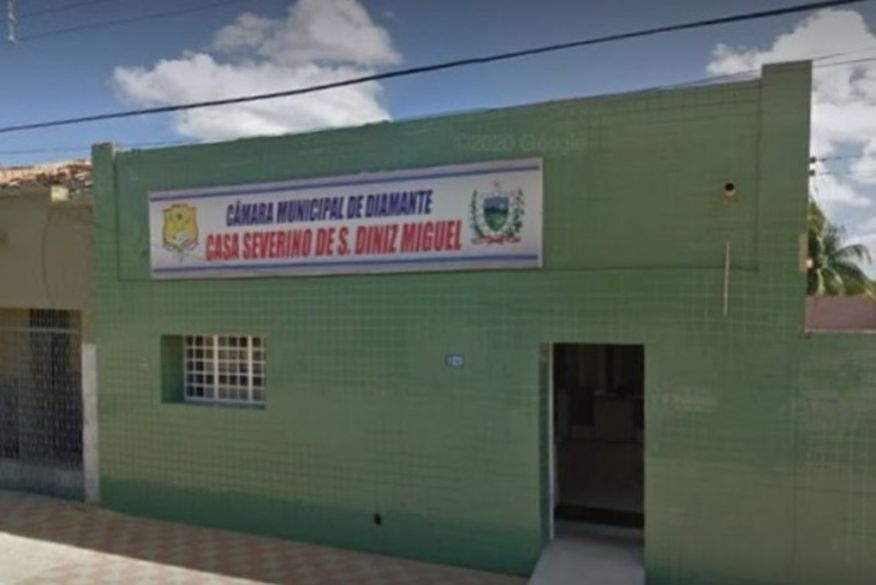 Composição da Câmara Municipal de Diamante deve mudar com a cassação de três vereadores (Foto: Divulgação Câmara de Diamante).