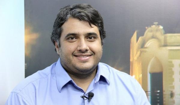 André Gadelha (Sem partido), ex-prefeito de Sousa. (Foto: Reprodução).