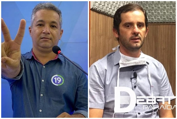 João Bosco Filho taxou a gestão do prefeito Gerôncio Júnior de mentirosa. Já Gerôncio chamou a gestão do ex-prefeito de negligente. (Foto: Reprodução). 