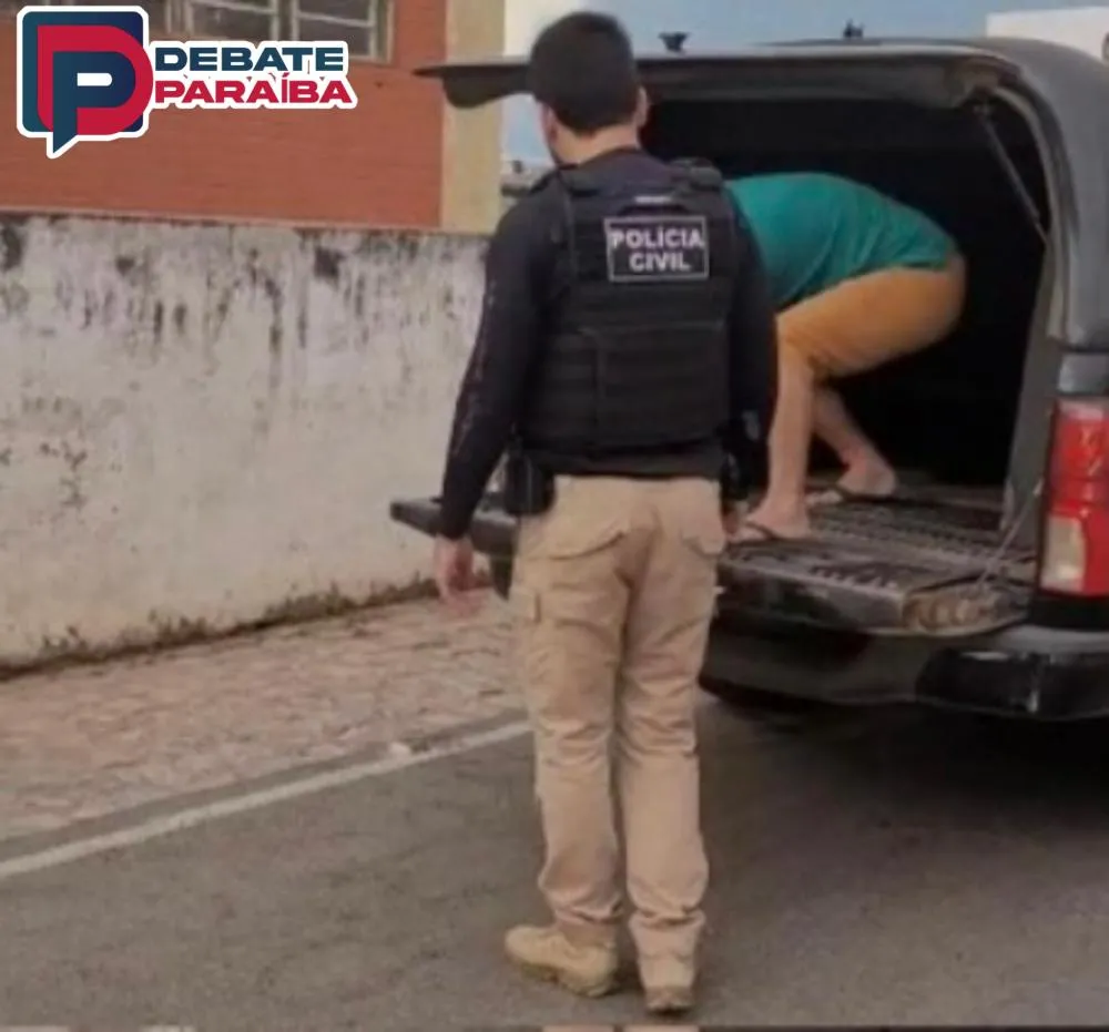 O infrator da lei foi conduzido à delegacia de Polícia Civil, para serem adotados os procedimentos necessários (Foto: Reprodução)