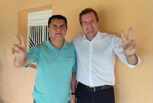 Fábio Tyrone declara apoio à reeleição de Wilson Santiago, deputado réu na Operação Pés de Barro
