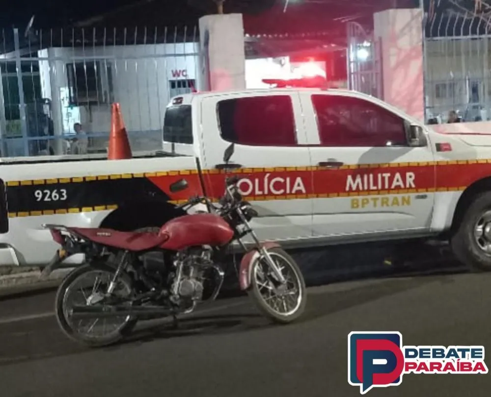 Com os fatos constatados pelos militares da 3ª CPRV/BPTran, o veículo foi apreendido e levado à delegacia de Polícia Civil de Pombal, para serem adotadas as medidas cabíveis (Foto: Reprodução)