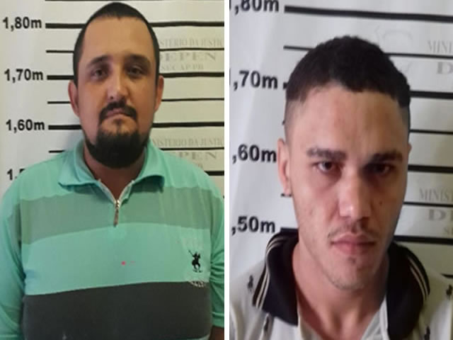 Após serem recapturados, os indivíduos foram levados à delegacia de Polícia Civil e em seguida foram encaminhados à Cadeia Pública de Pombal (Foto: Reprodução)