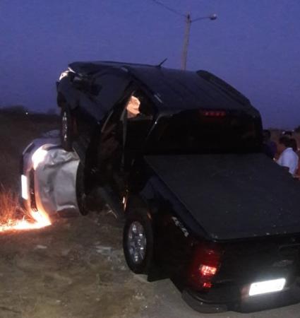 Grave acidente deixa duas pessoas mortas em Sousa. (Foto: Whatsapp).