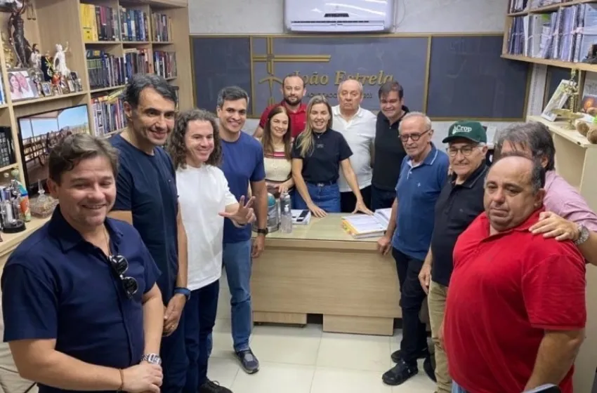 João Estrela reafirma apoio a Cícero Lucena e reforça aliança com André Gadelha e Veneziano para 2026
