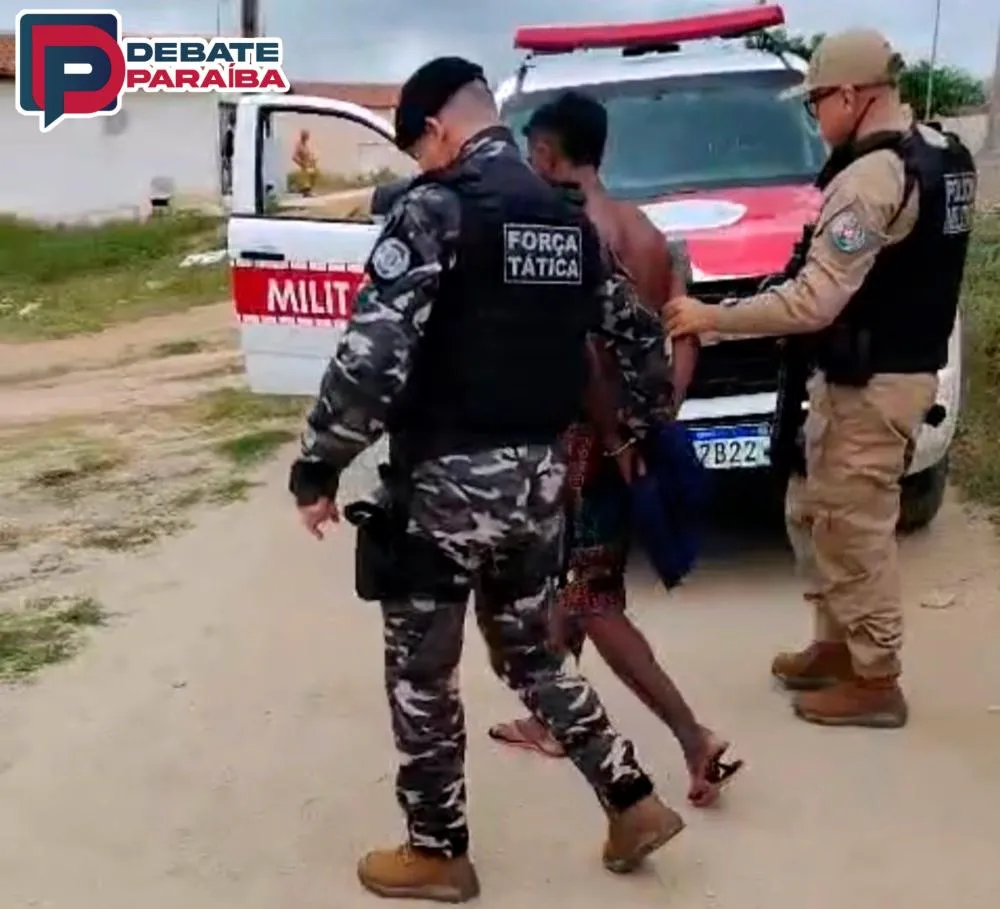 Ele foi conduzido à delegacia de Polícia Civil, para serem realizados os procedimentos legais cabíveis (Foto: Reprodução)