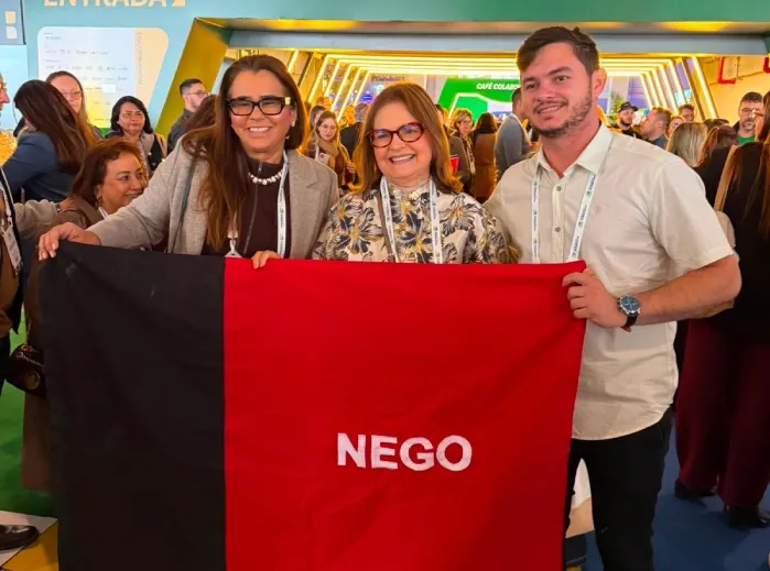 A presença da comitiva de São Francisco no Conasems conta com o apoio do prefeito Gerôncio Júnior, que ressaltou a importância da participação do município em um dos principais eventos da saúde pública brasileira. (Foto: Reprodução).