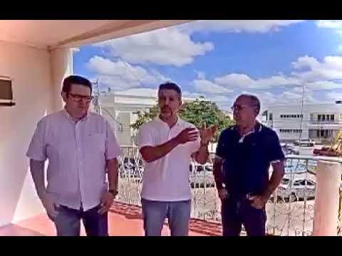 Leonardo Gadelha anuncia emenda no valor de R$ 400 mil para construção de campo de futebol na comunidade rural de Mãe d`água, em Sousa