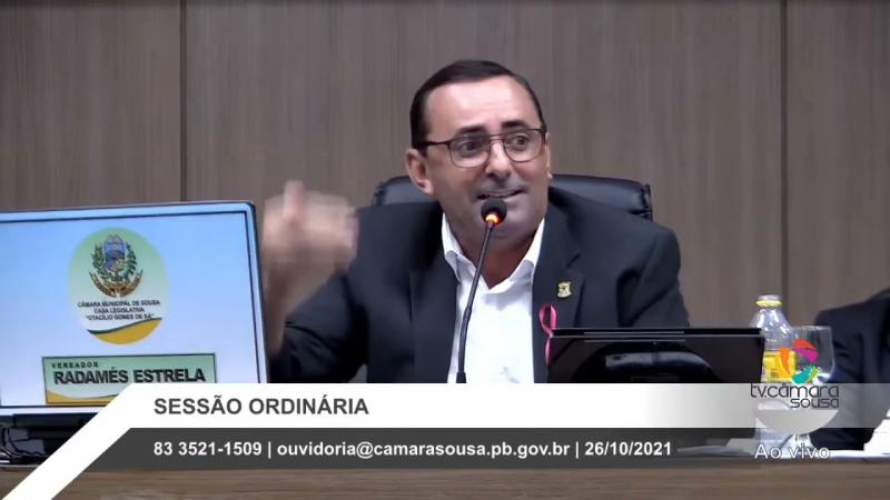Durante bate-boca com Radamés Estrela, vereadora Lana Dantas diz que a Câmara Municipal de Sousa parece uma feira